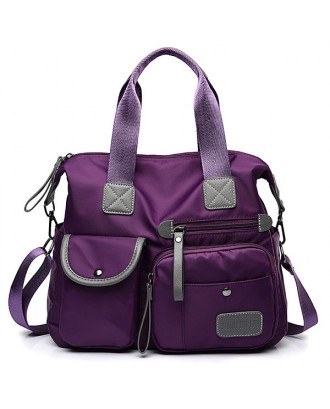Women Nylon Waterproof Large Capacity Handbag Shoulder Bag Crossbody Bags