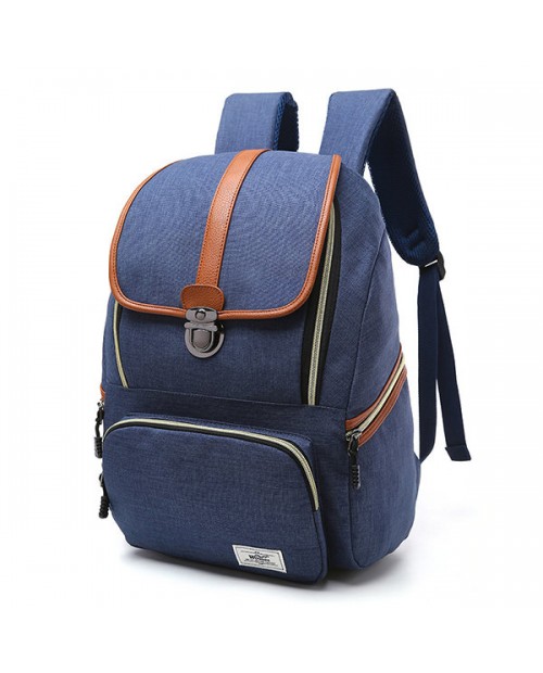Large Capacity Vintage Outdoor Travel 16 Inch Laptop Bag Backpack For Women Men