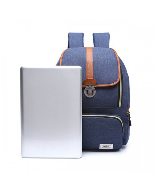 Large Capacity Vintage Outdoor Travel 16 Inch Laptop Bag Backpack For Women Men