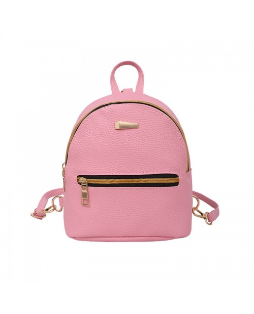 Women's Backpack Candy Color Solid Preppy Chic Mini Bag